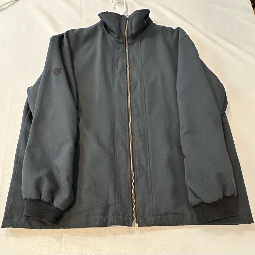 Descente International Golf Collection Zip-Up Jacket Embroidered Logo Vintage